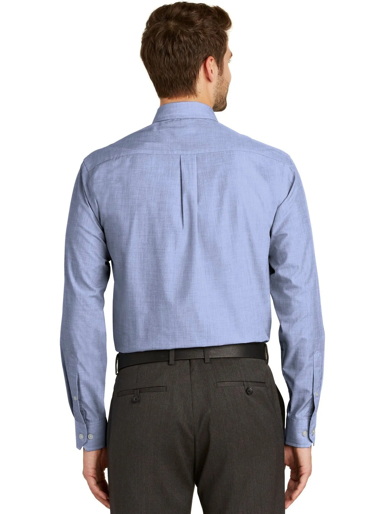 Port Authority Tall Crosshatch Easy Care Shirt