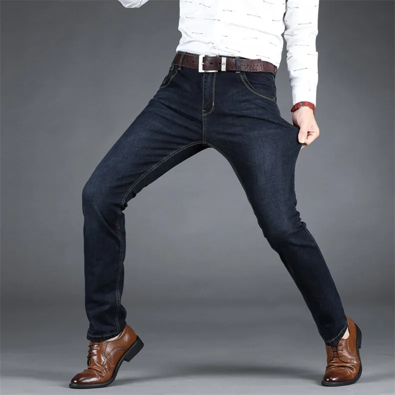 Regular Casual Stretch Denim Pants