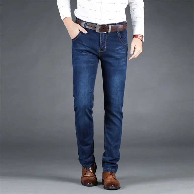 Regular Casual Stretch Denim Pants