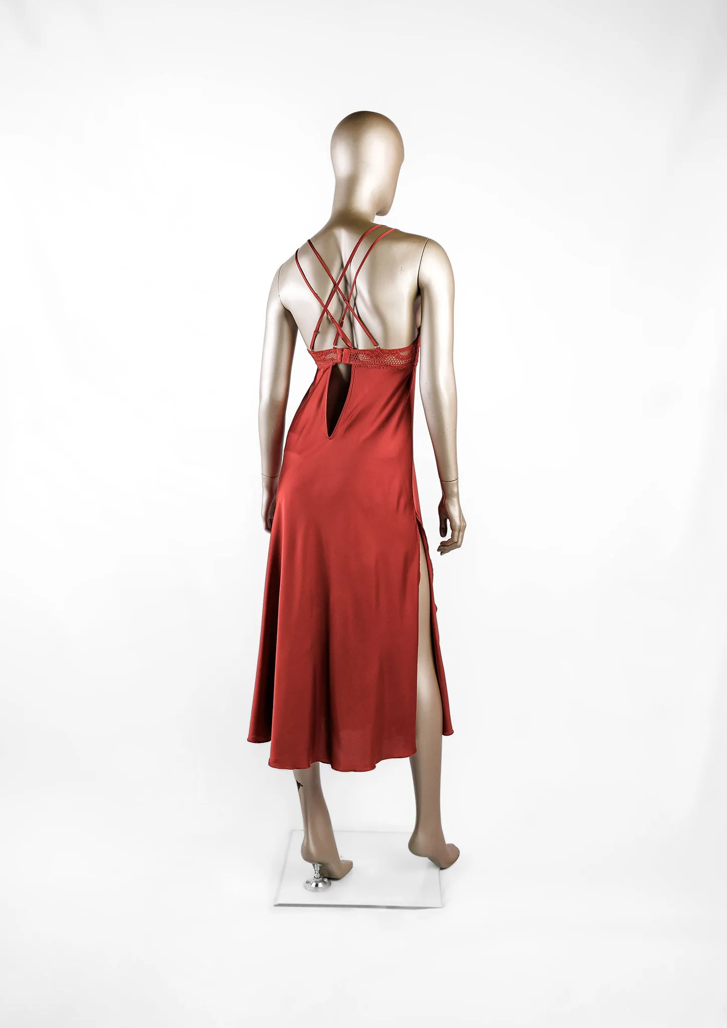 Satin Gown 4844