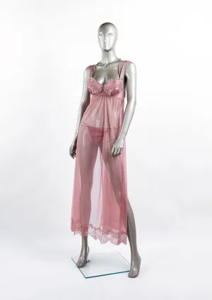 Sexy Mesh Gown Model Number 4830
