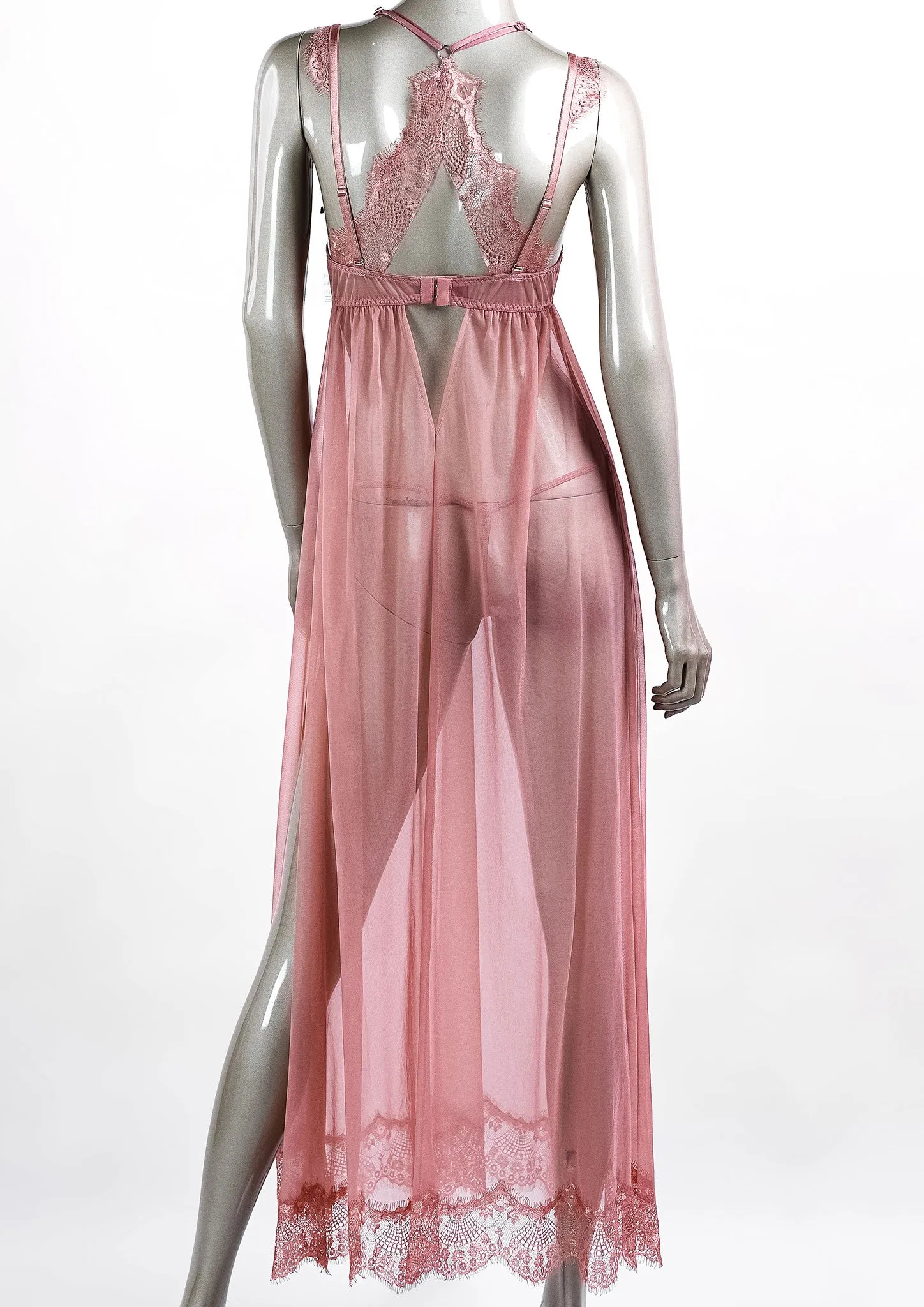 Sexy Mesh Gown Model Number 4830