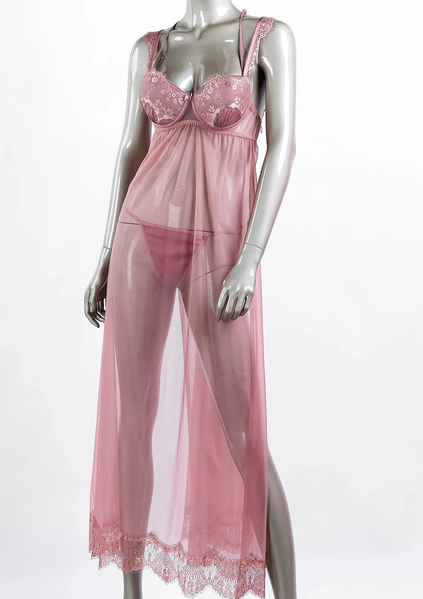 Sexy Mesh Gown Model Number 4830