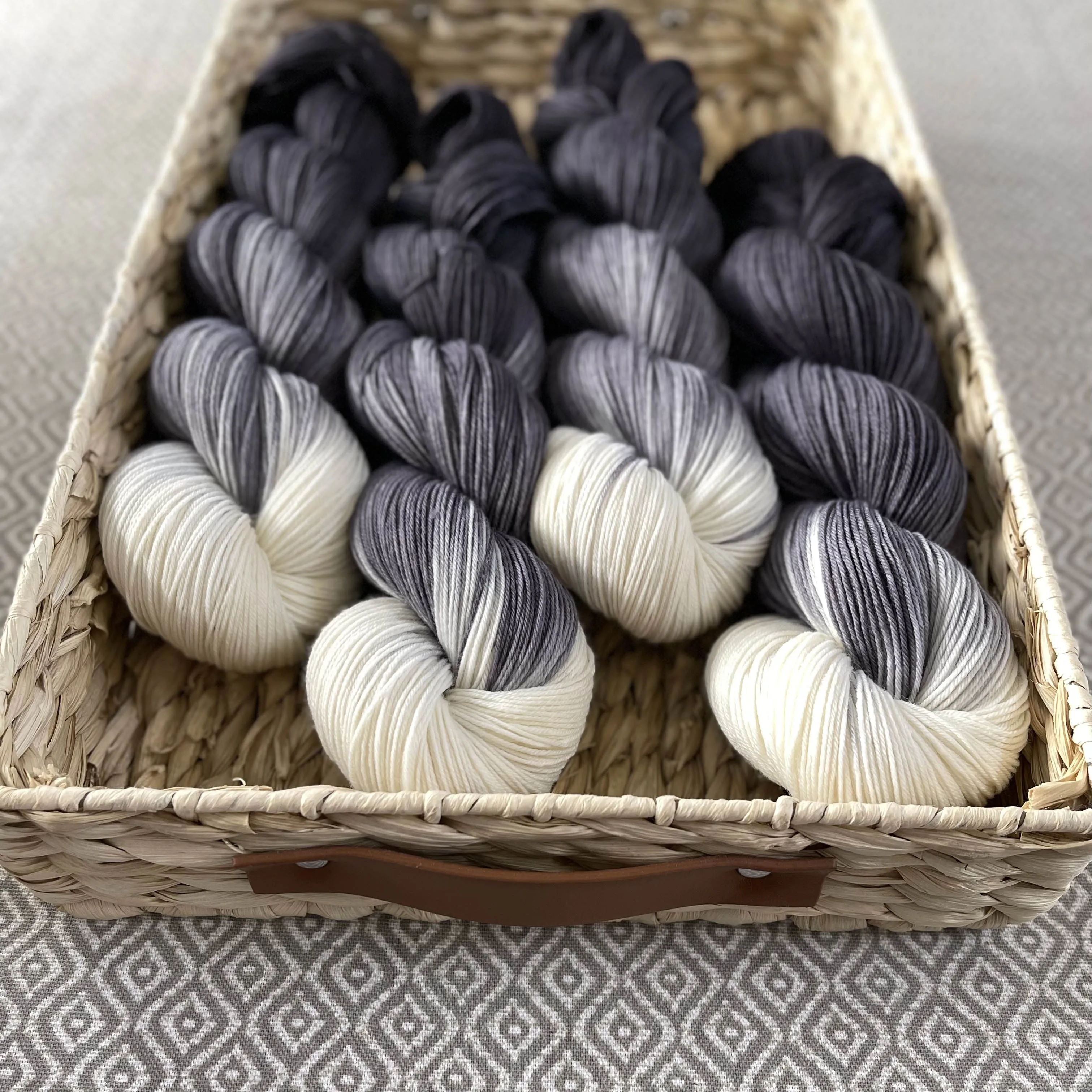 Simply Sock Yarn - Newsprint Chroma