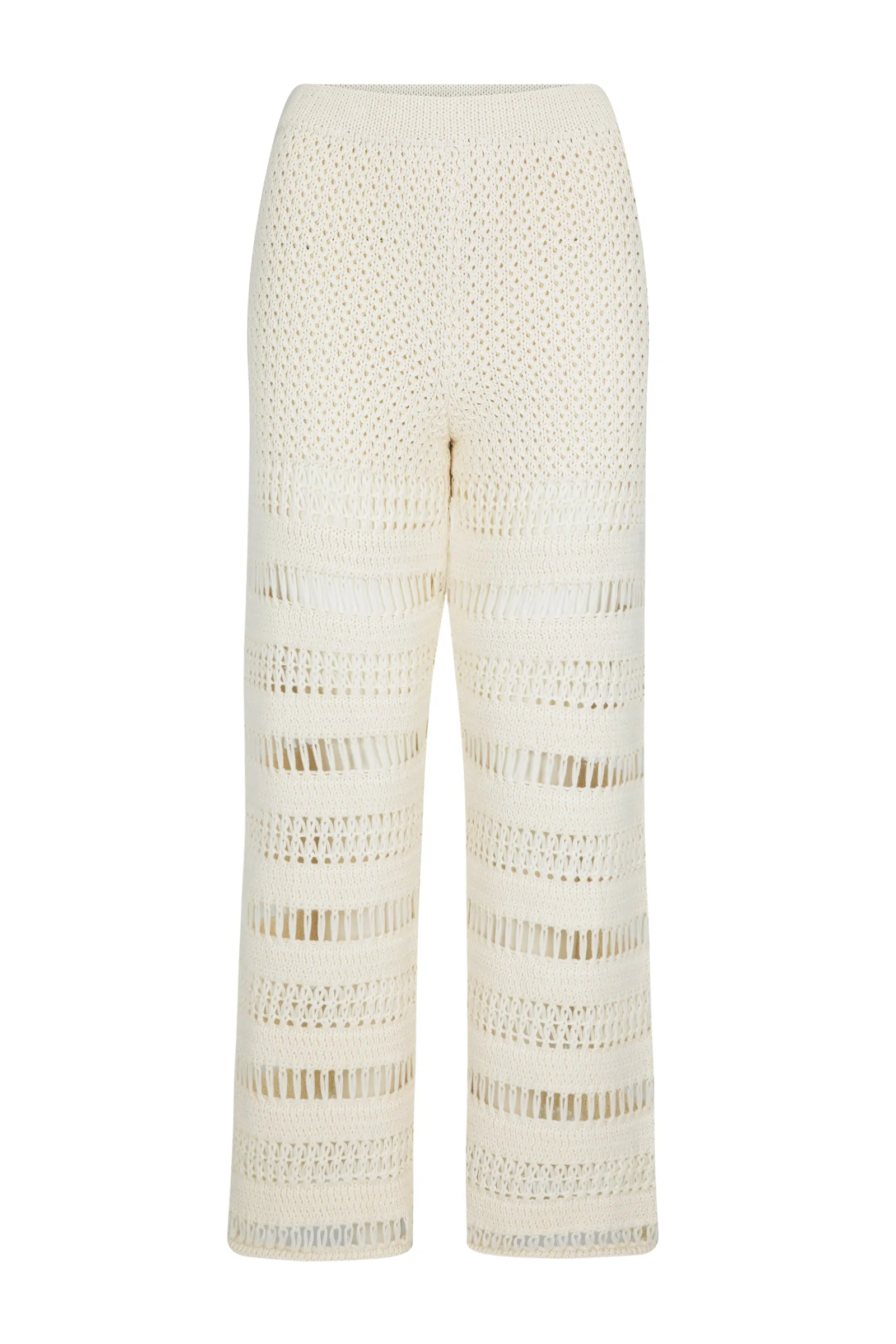 STILL I RISE KNIT PANT - OFFWHITE