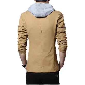 Streetwise Hooded Blazer