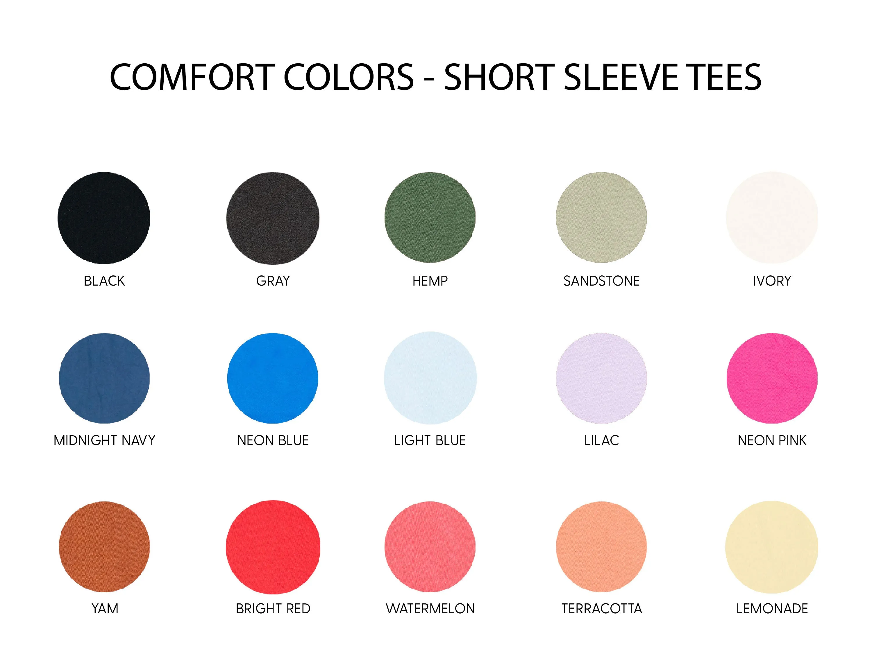 These Are The Good Old Days - Design on Front - SHORT SLEEVE COMFORT COLORS TEE