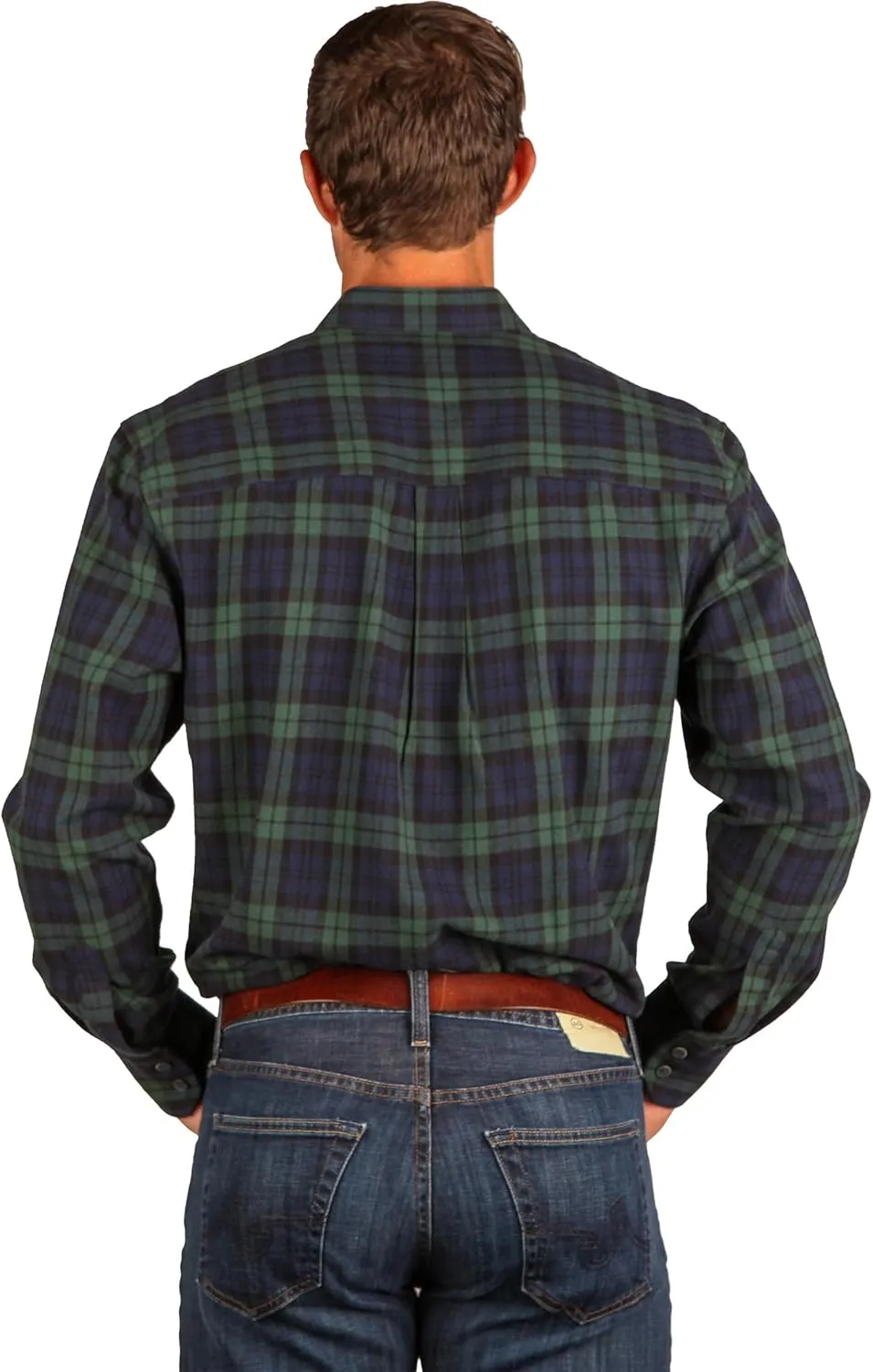 Traditional Irish Grandfather Shirt, Men's Casual Long Sleeve Button Down Collarless Dress Shirt