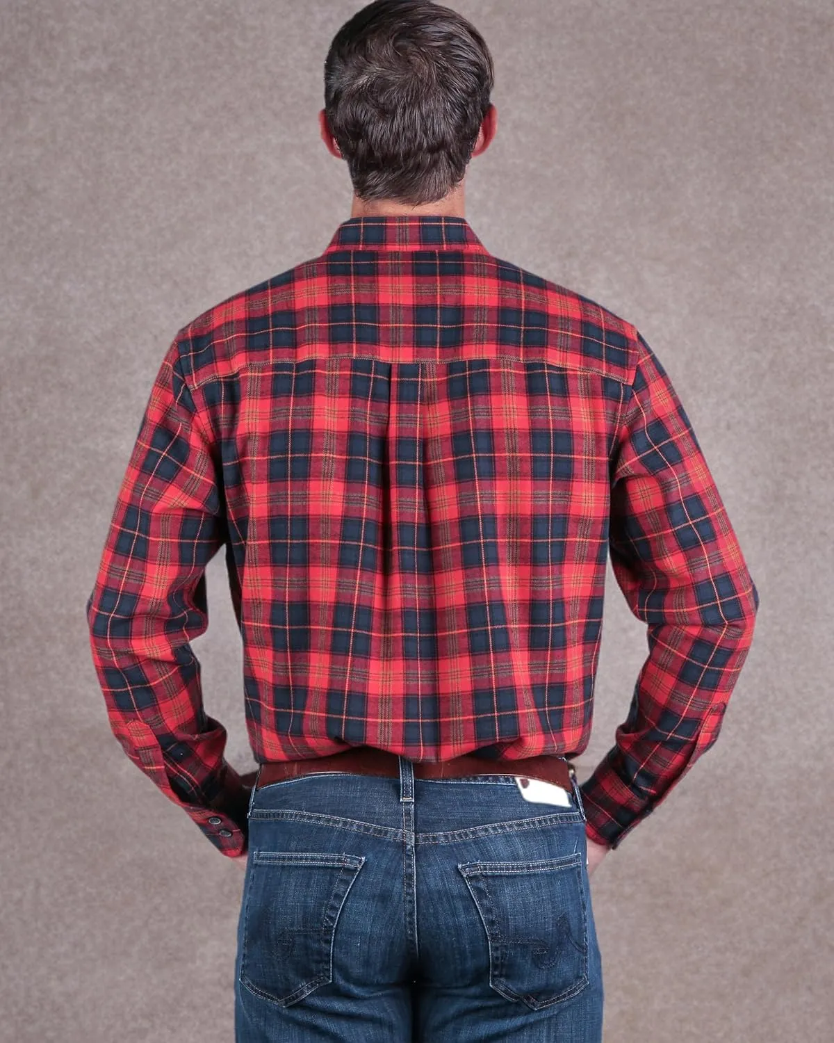 Traditional Irish Grandfather Shirt, Men's Casual Long Sleeve Button Down Collarless Dress Shirt