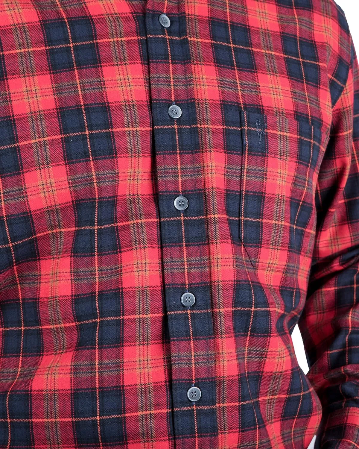 Traditional Irish Grandfather Shirt, Men's Casual Long Sleeve Button Down Collarless Dress Shirt