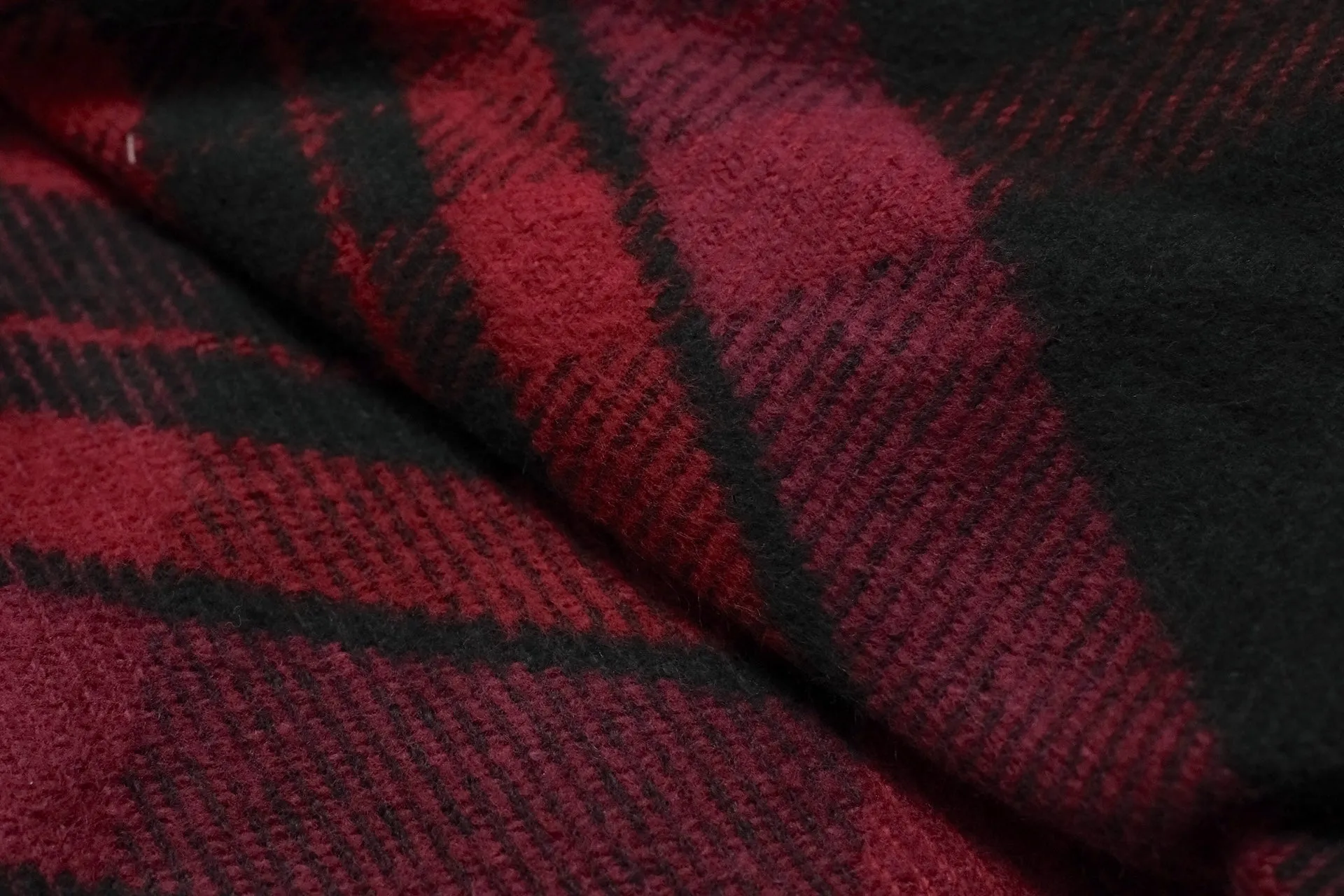 UES 15.5oz Ultra-Heavyweight Flannel Utility Workshirt (Flame Red)