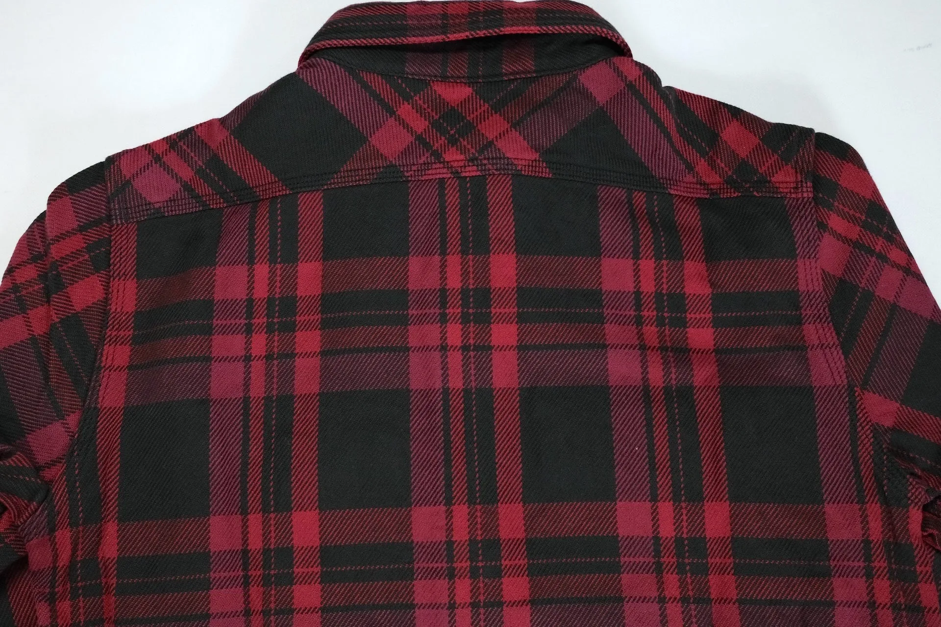 UES 15.5oz Ultra-Heavyweight Flannel Utility Workshirt (Flame Red)