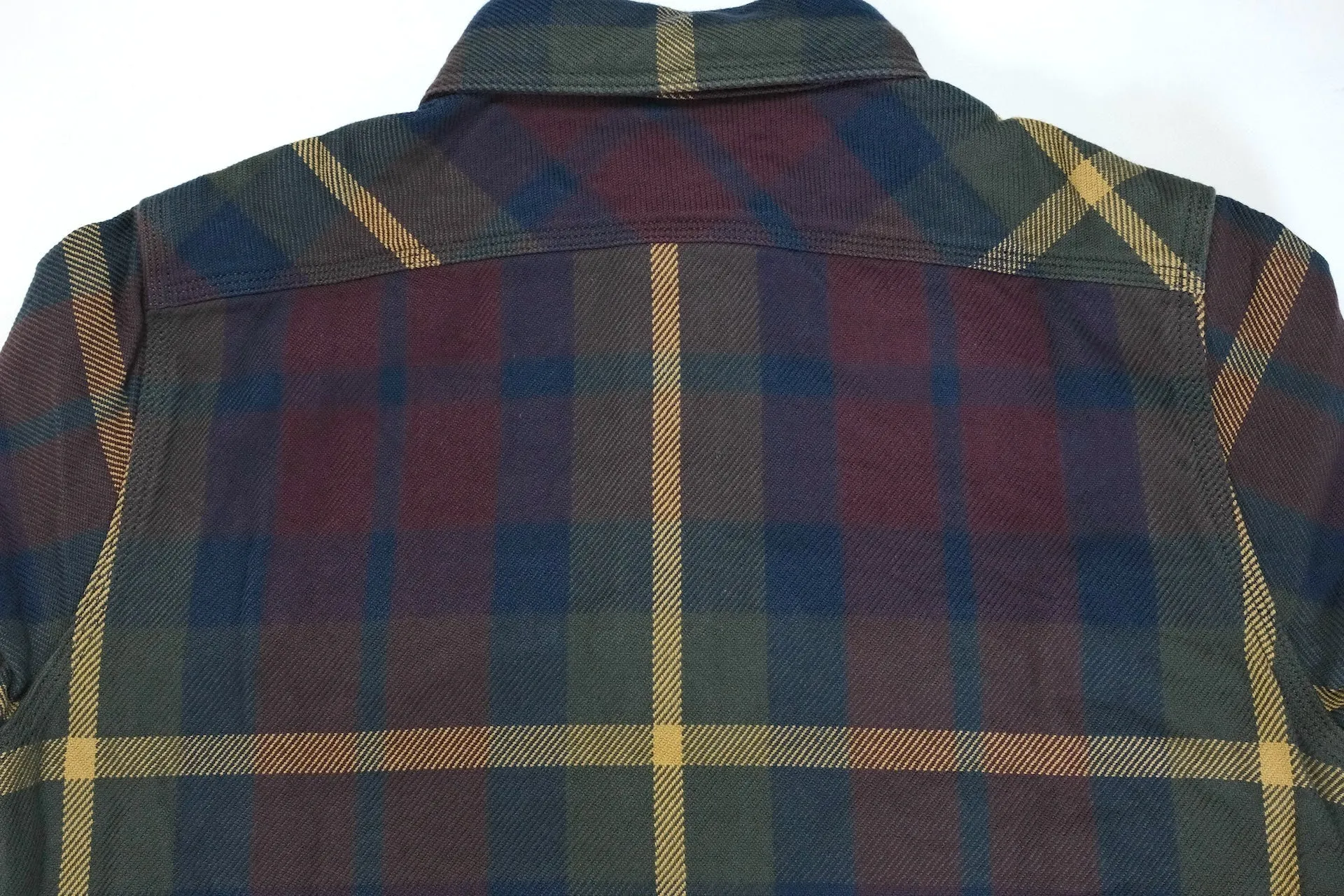 UES 15.5oz Ultra-Heavyweight Flannel Utility Workshirt (Maple Red)
