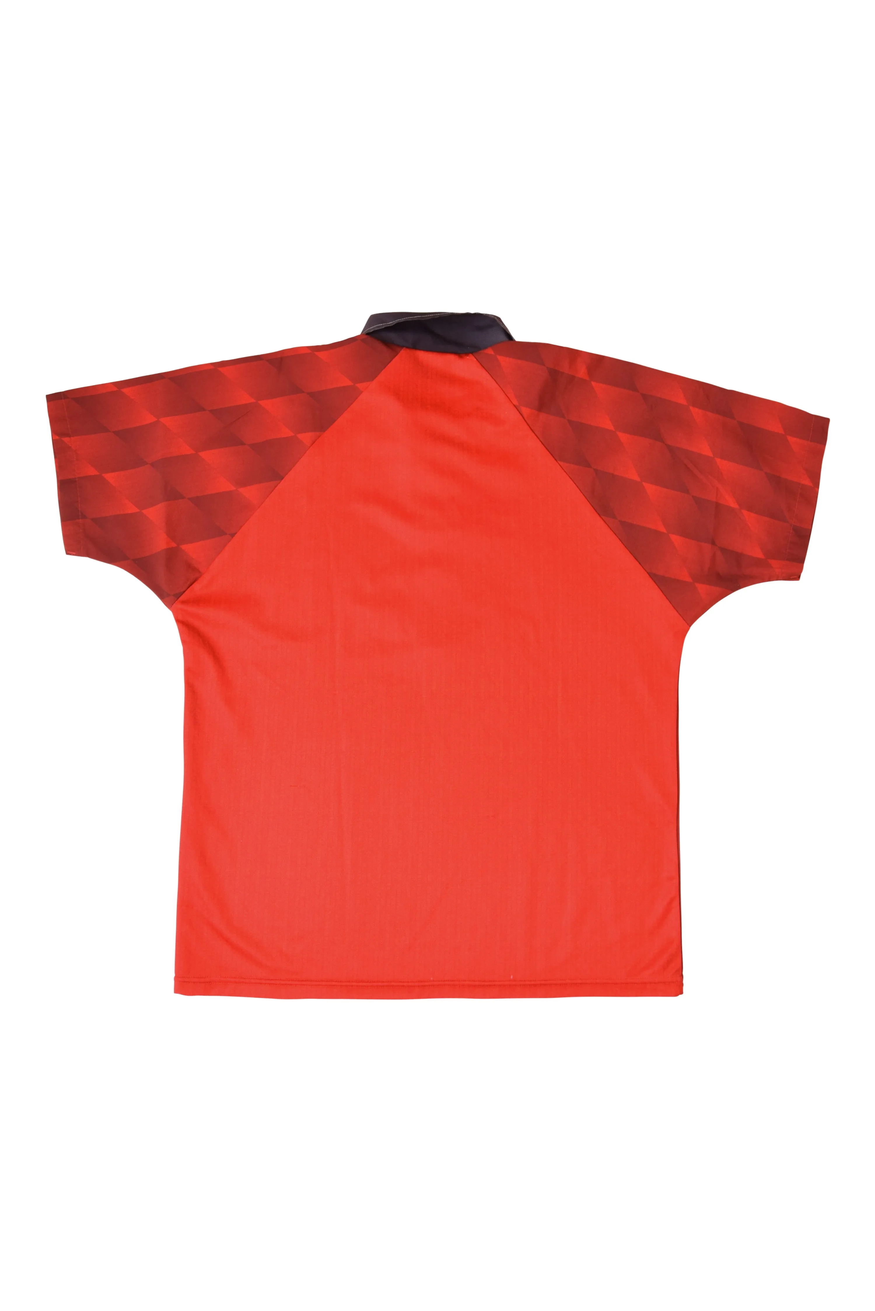 Umbro Manchester United 1997 - 1998 Home Football Shirt Size XL Red Sharp