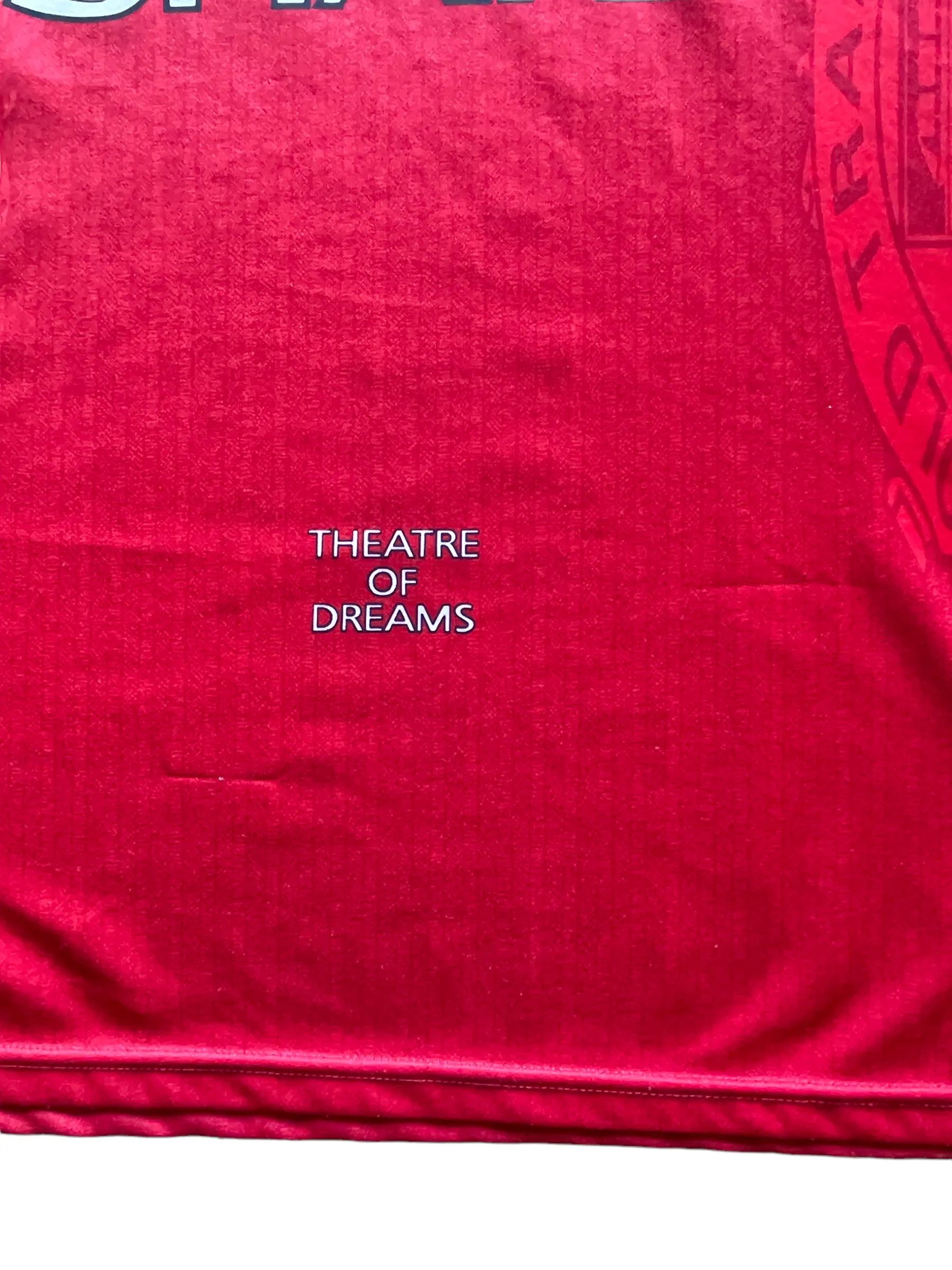 Umbro Manchester United 1997 - 1998 Home Football Shirt Size XL Red Sharp