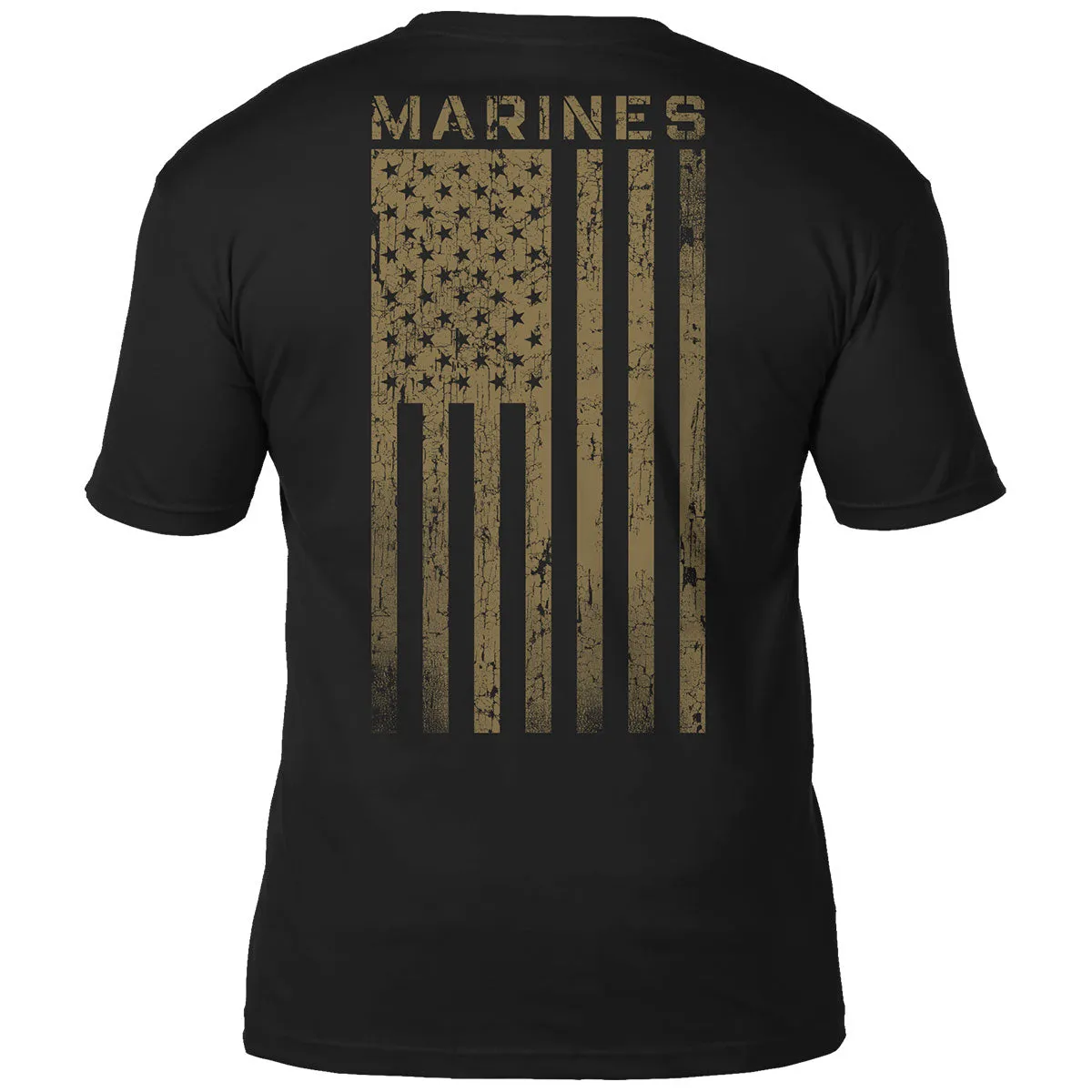 USMC Tactical Flag 7.62 Design Men's Marines T-Shirt