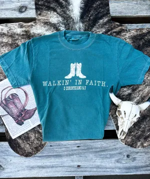 Walkin' In Faith Graphic Tee