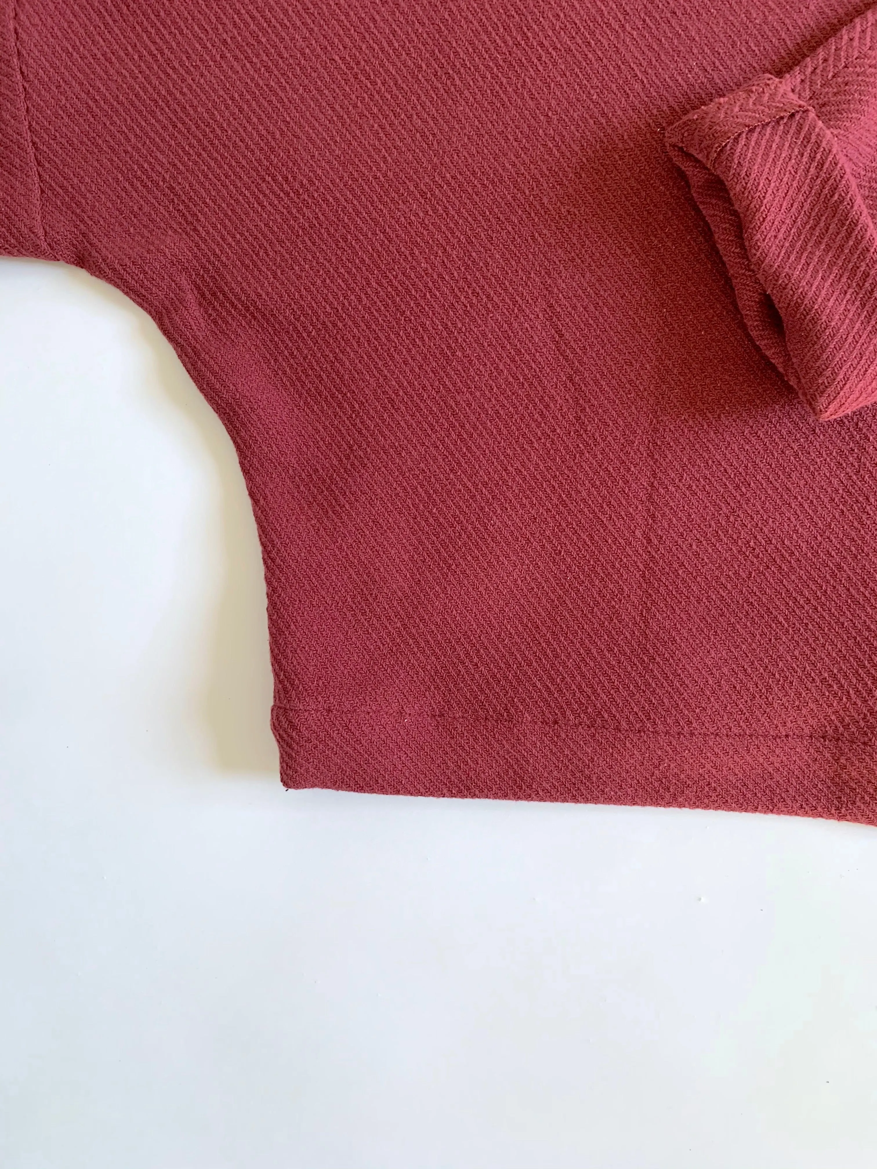 WHOLESALE: THE TWILL T SWEATER