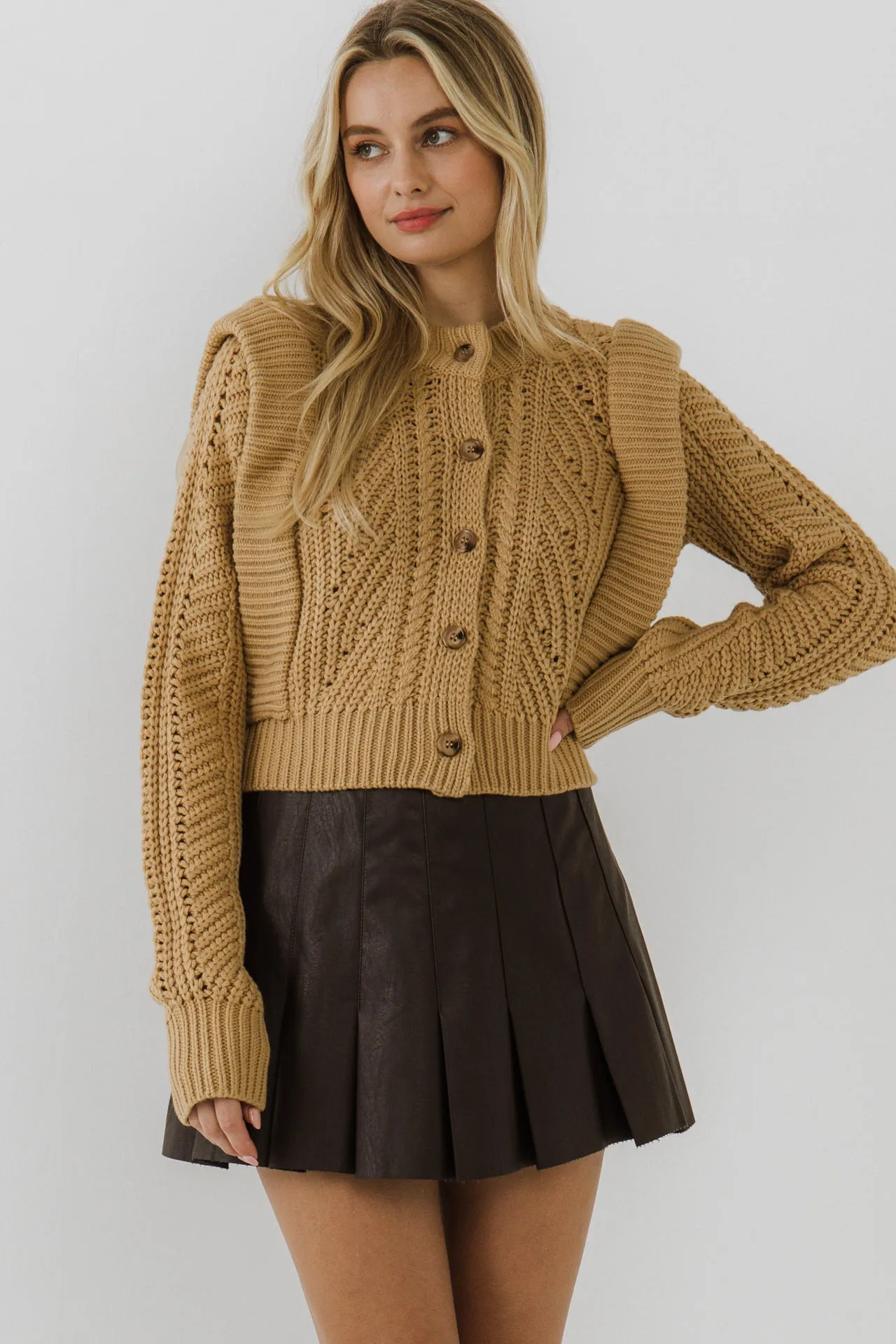 Women Knit Cardigan